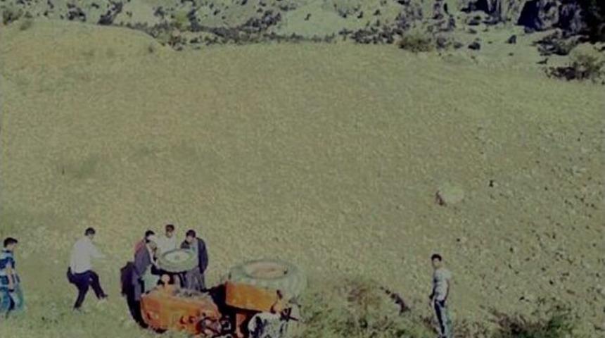 Mut&rsquo;ta Trakt&ouml;r Devrildi: 1 Yaralı