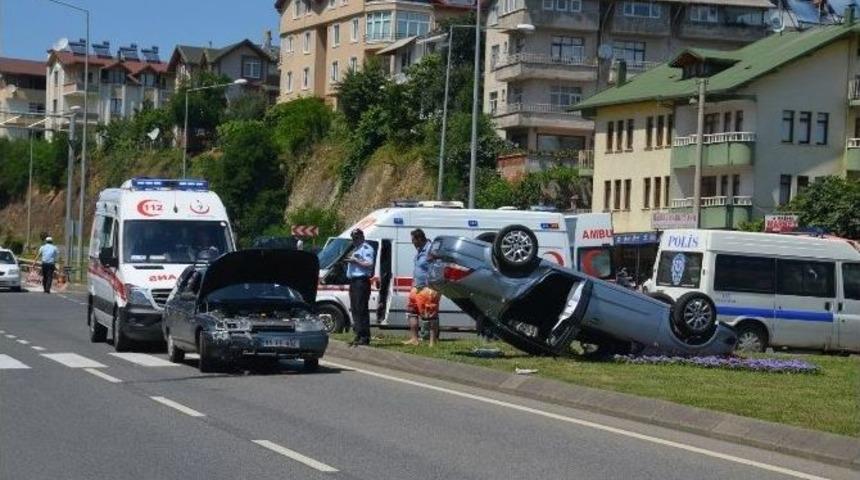 Ordu&rsquo;da Trafik Kazası: 4 Yaralı