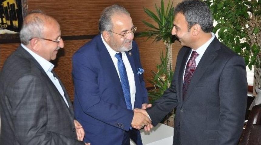 &Ccedil;orum Belediyesi&rsquo;nde Bayramlaşma