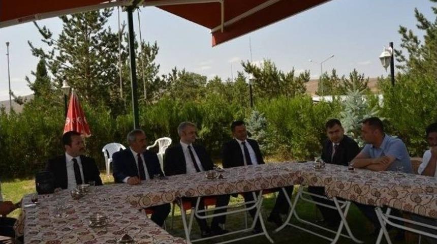 Tercan Protokol&uuml; Bayramlaştı