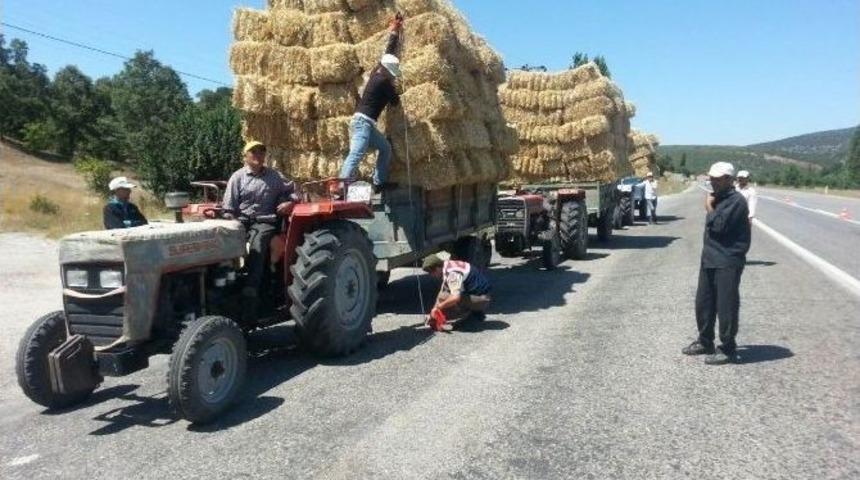 Jandarma Trafik Timlerinin Hasat D&ouml;nemi Mesaisi