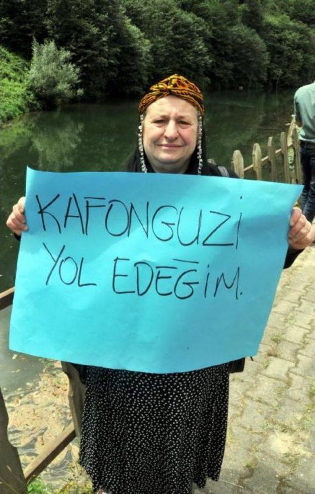 Yeşil Yol, Hemşin'de Protesto Edildi