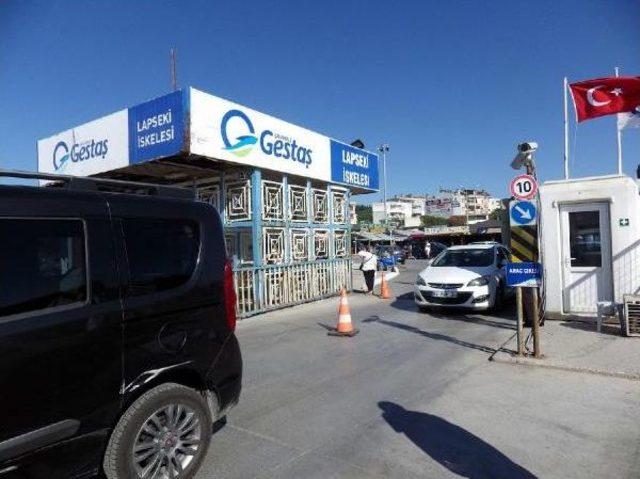 Çanakkale'de Tatil Dönüşü Yoğunluğu (2)