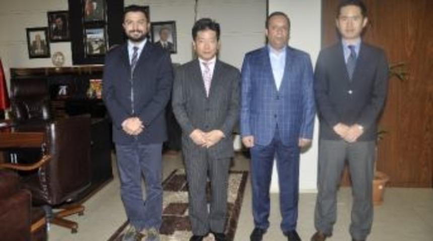 K&ouml;rfez Ge&ccedil;iş K&ouml;pr&uuml;s&uuml; Teknik Heyetinden Başkan Toltar&rsquo;a Ziyaret