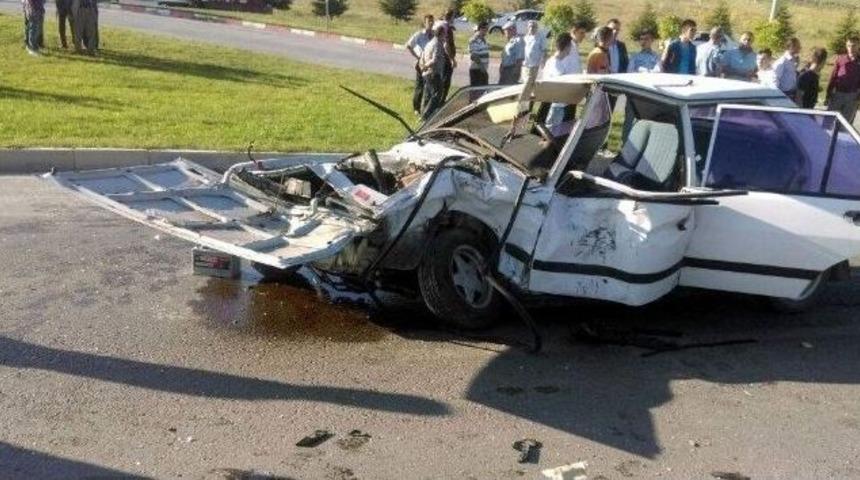 Tavşanlı&rsquo;da Trafik Kazası: 4 Yaralı