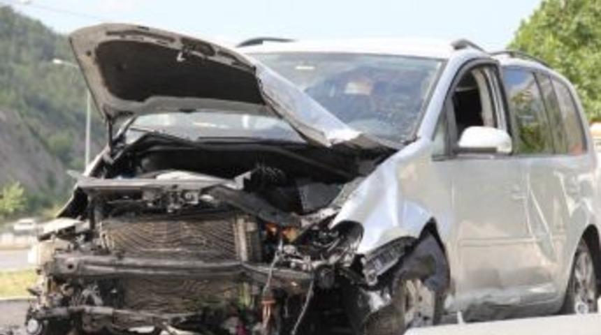 Samsun&rsquo;da Trafik Kazası: 2 Yaralı