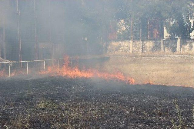 Aydınspor Tesisleri’nde Yangın