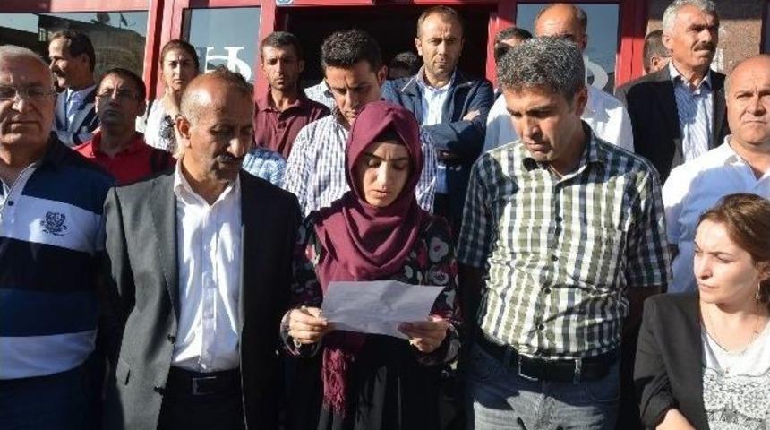 Suru&ccedil;&rsquo;taki Saldırı Y&uuml;ksekova&rsquo;da Protesto Edildi