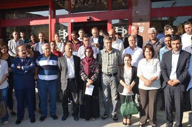 Suruç’taki Saldırı Yüksekova’da Protesto Edildi