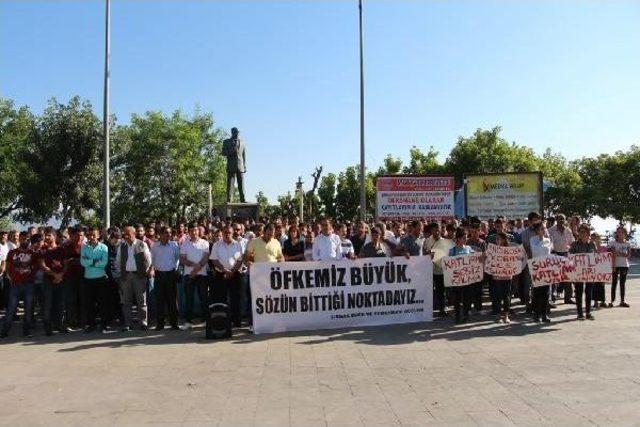 Suruç'taki Canlı Bomba Saldırısı Şırnak'ta Kınandı