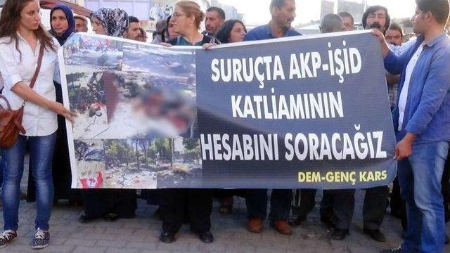 Hdp Kars İl Örgütü Suruç’taki Saldırıyı Kınadı