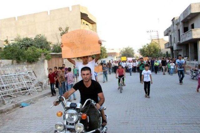 Nusaybin'de Suruç Protestosu