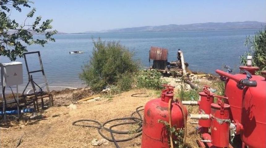 Su Motorunu Tamir İ&ccedil;in Girdiği G&ouml;lde Hayatını Kaybetti