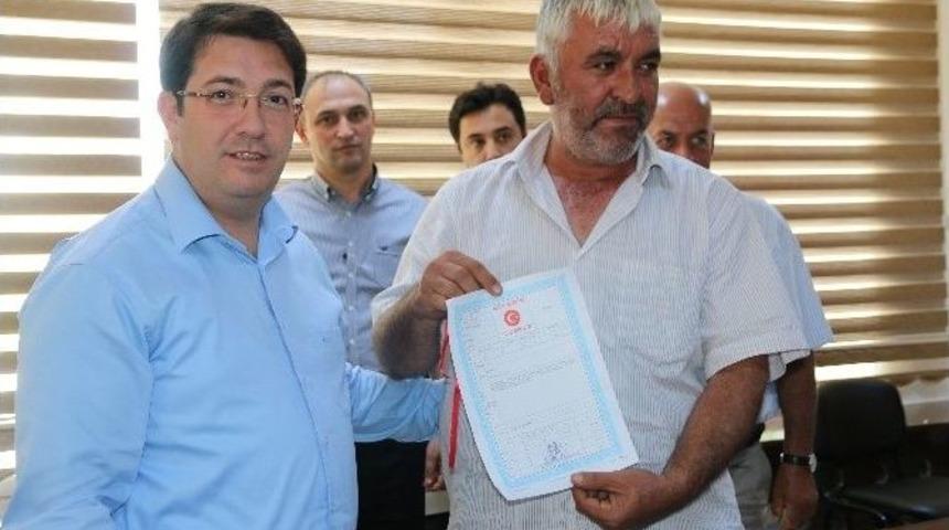 Aksaray&rsquo;da 50 Hak Sahibine Tapuları Teslim Edildi