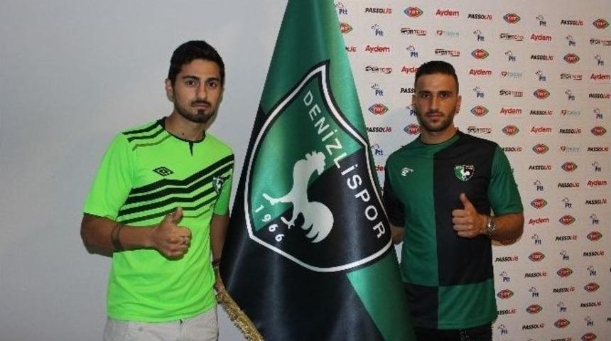 Denizlispor&rsquo;da İki İmza Birden