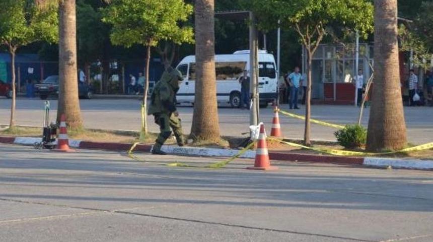 Kozan'da Ş&uuml;pheli &Ccedil;anta Korkuttu