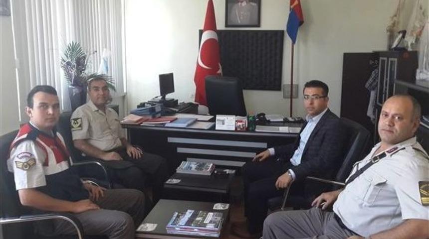 Kaymakam Bayraktar&rsquo;ın Kurum Ziyaretleri