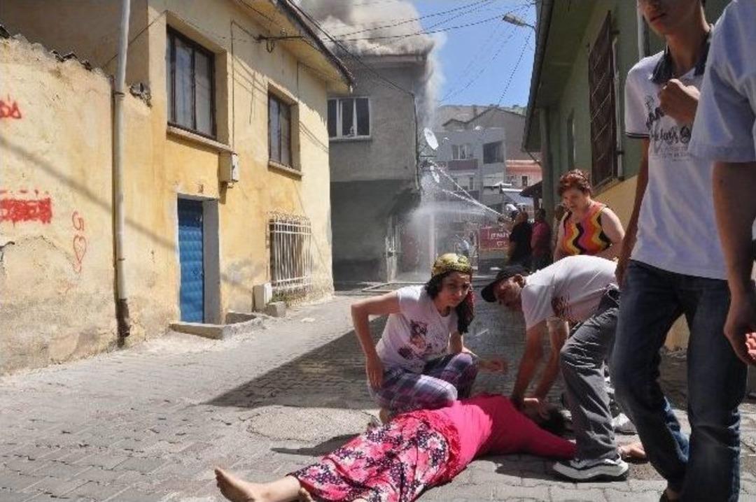 Alevlere Y&uuml;reği Dayanmadı