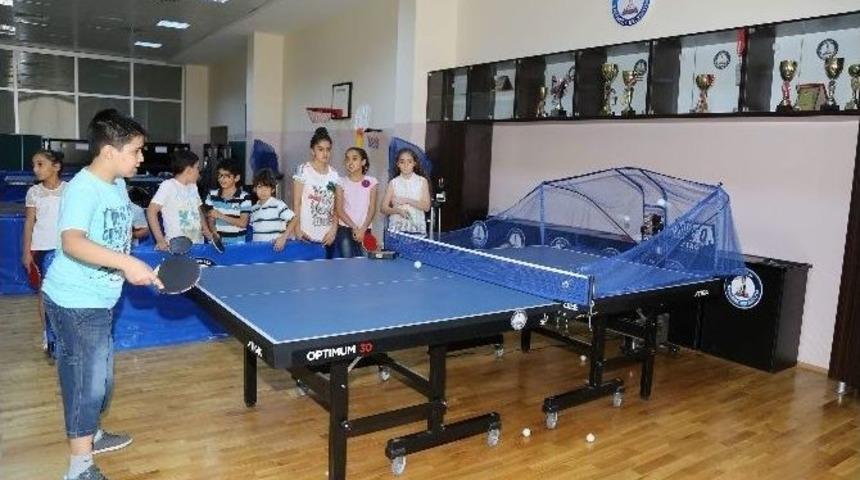 Şahinbeyli &Ccedil;ocuklardan Masa Tenisine B&uuml;y&uuml;k İlgi