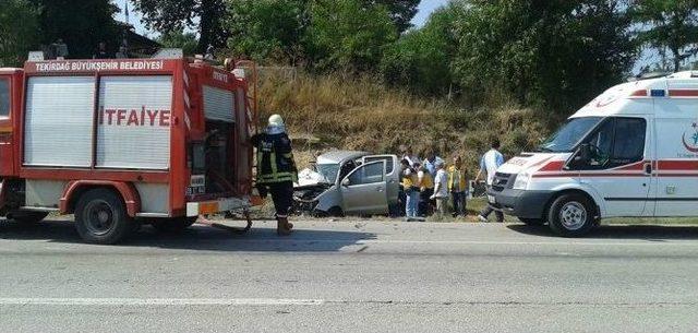 Tekirdağ’da Katliam Gibi Kaza: 3 Ölü, 2 Yaralı