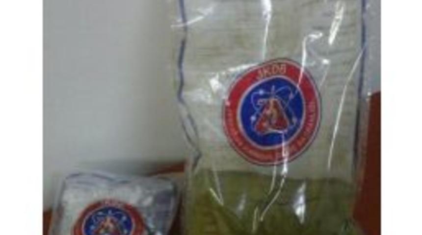 G&uuml;r&uuml;n&rsquo;de 1 Kilo Esrar Ele Ge&ccedil;irildi