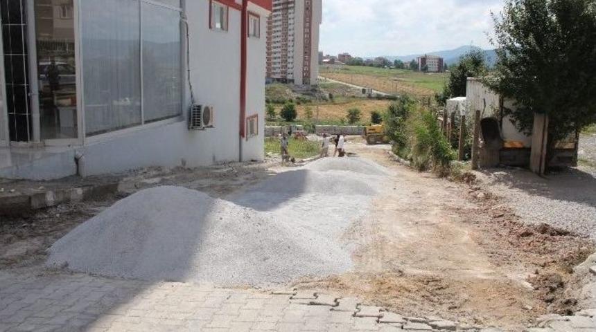 Kavak&rsquo;ta Bord&uuml;r Ve Kilitli Parke &Ccedil;alışmaları