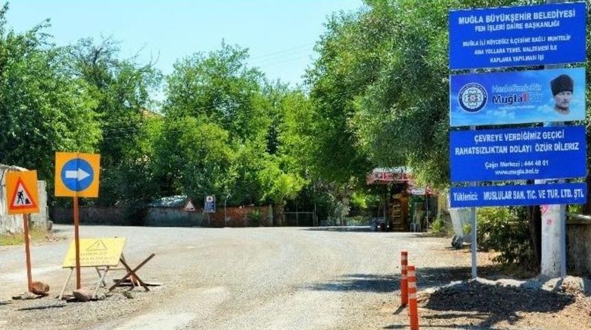 Beyobası Yolu Yenilendi