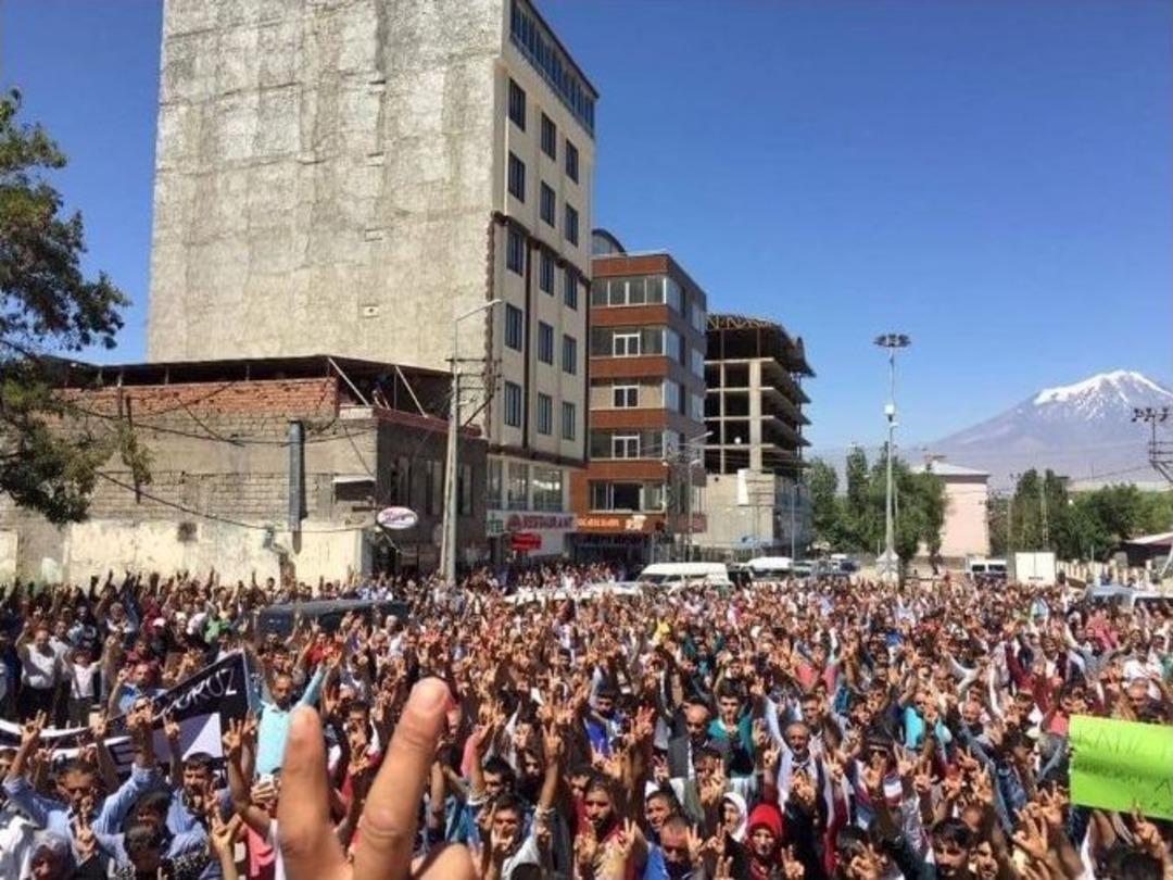 Suru&ccedil;&rsquo;taki Saldırı Doğubayazıt&rsquo;ta Kınandı