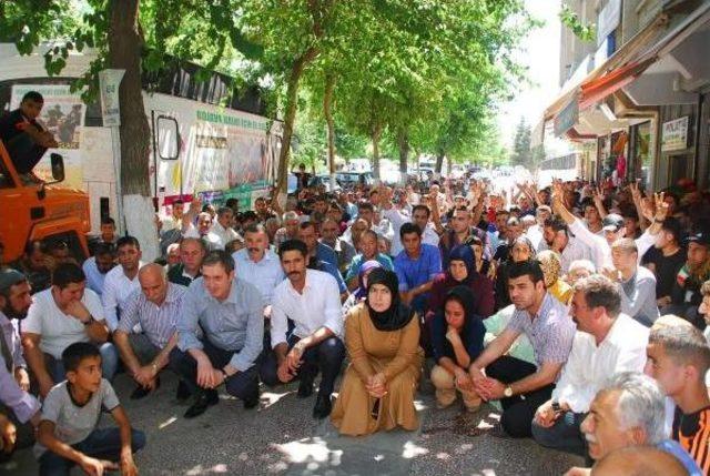 Siirt'te Suruç Protestosu