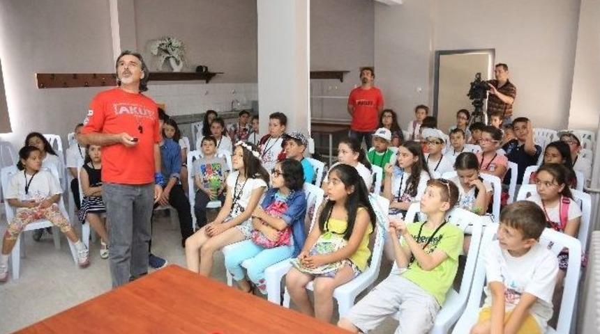 Yaz Okulu &Ouml;ğrencileri Akut İle Buluştu