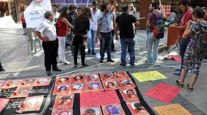 İzmir&rsquo;de Taziye &Ccedil;adırı Gerginliği