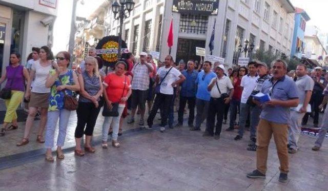 Suruç'taki Bombalı Saldırı Protesto Edildi