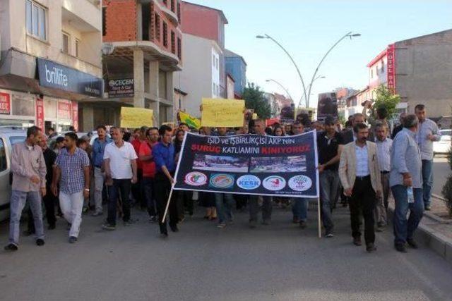 Ağrı'da Suruç Protestosuna Müdahale: 4 Yaralı, 4 Gözaltı