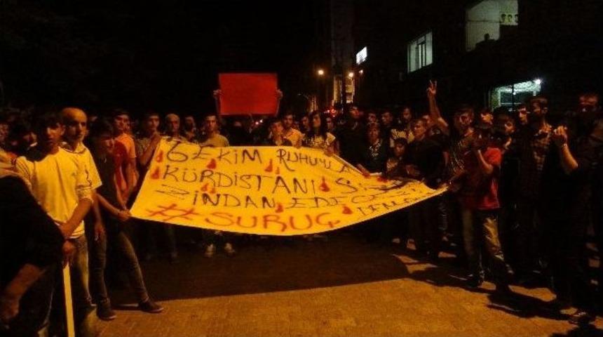 Nusaybin&rsquo;de Meşaleli Y&uuml;r&uuml;y&uuml;ş Sonrası Olaylar &Ccedil;ıktı