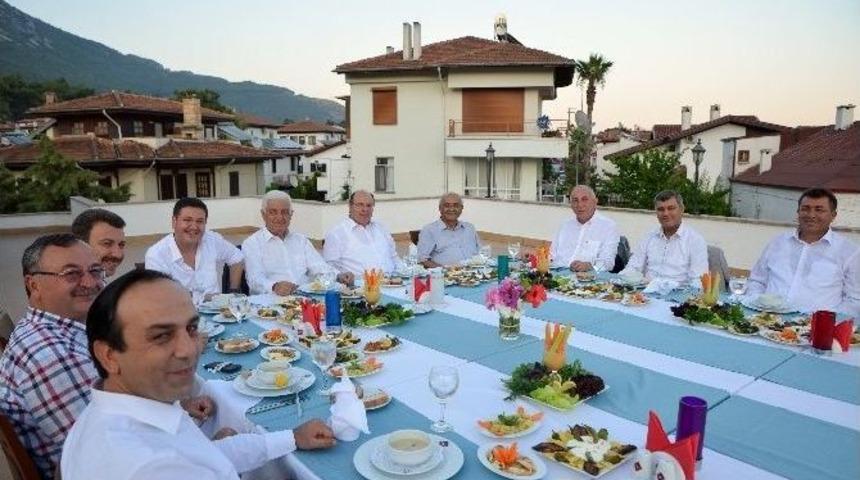 Vali Çiçek, Muğla Milletvekilleri İle Bir Araya Geldi