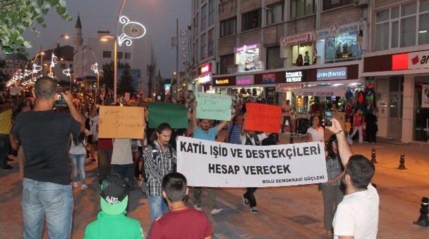 Bolu&rsquo;da Suru&ccedil; Patlaması Protesto Edildi