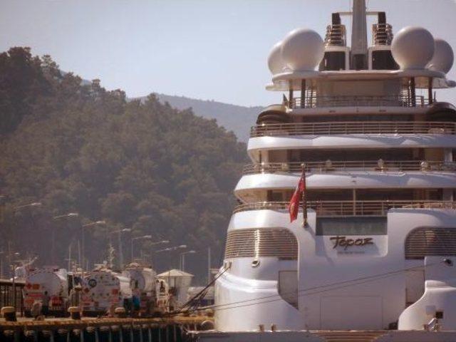 Şeyh Mansour'un Mega Lüks Yatı 2'nci Kez Marmaris'te