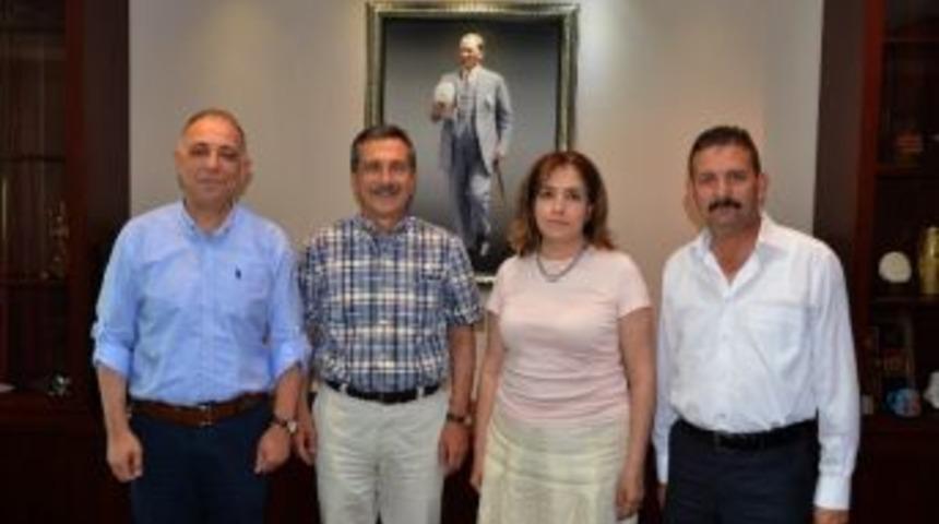 Demirspor’un Yeni Yönetiminden Başkan Ataç’a Ziyaret