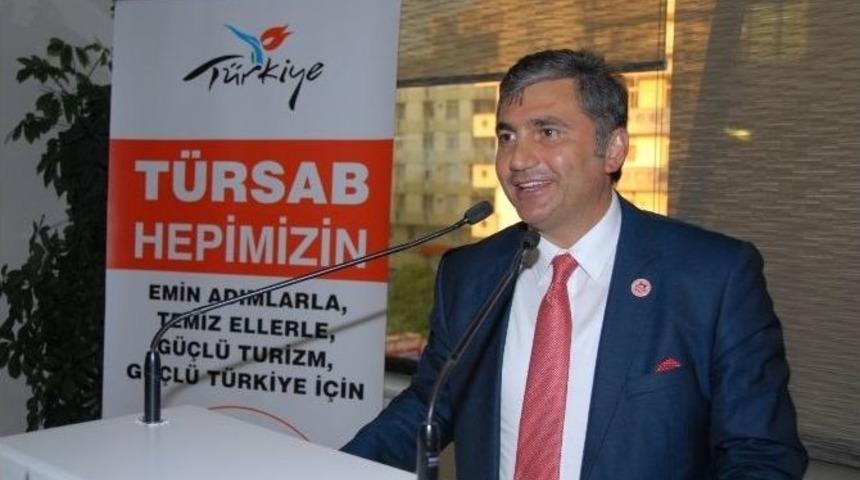 T&uuml;rsab Başkan Adayı &Ccedil;akmak, Adana&rsquo;da Turizm Acentalarının Yetkilileriyle Bir Araya Geldi