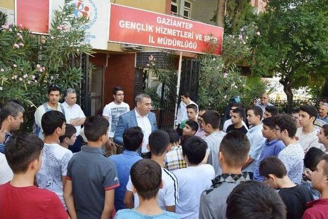 Şiran Gençleri Uğurladı