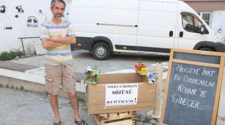 Denizli&rsquo;den Kobani&rsquo;ye Oyuncak Yardımı