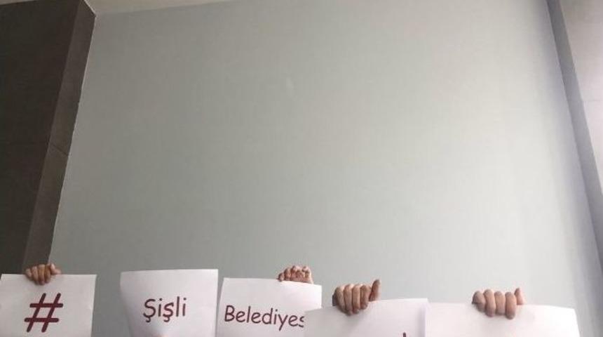 Şişli&rsquo;de Sosyal Medya &Ccedil;ıkartması
