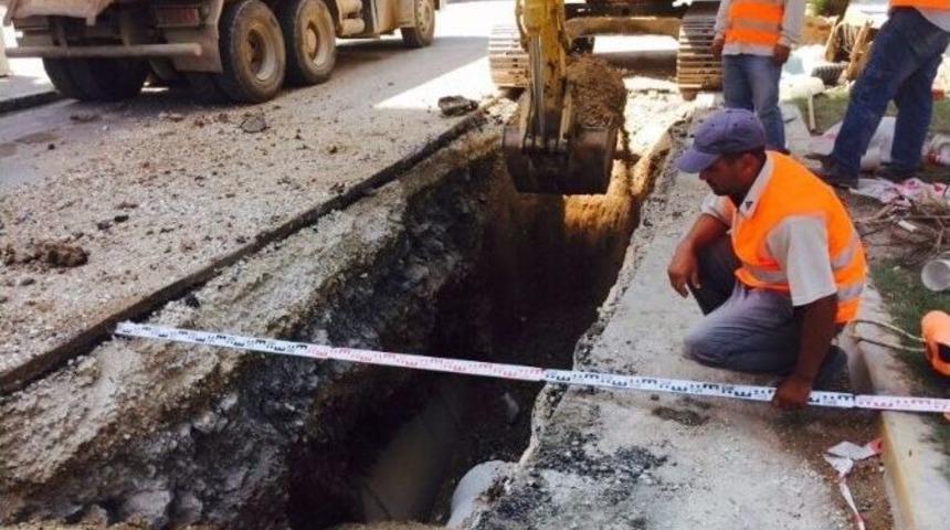 Aski&rsquo;den Hayal Park Civarına Yeni Kanalizasyon Hattı