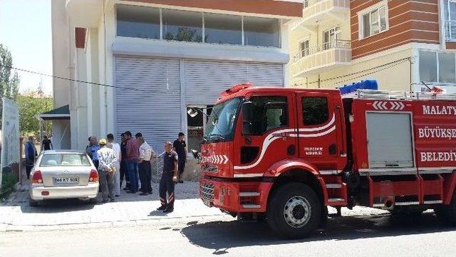 Malatya’da Alev Alan Piknik Tüpü Bomba Gibi Patladı