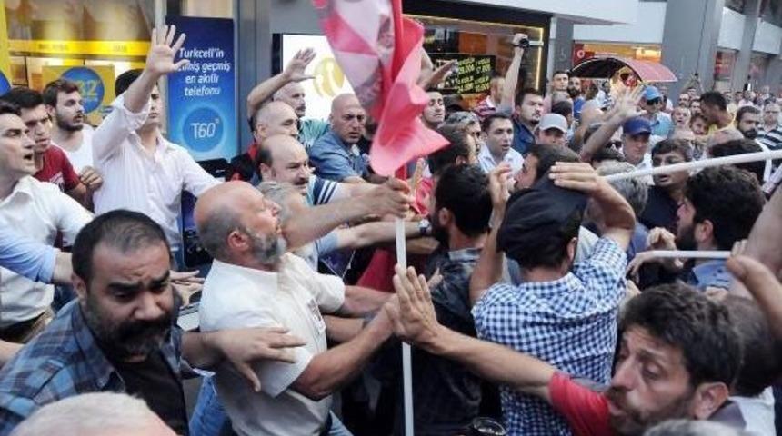 Samsun'daki Suru&ccedil; Y&uuml;r&uuml;y&uuml;ş&uuml;nde Gerginlik Yaşandı