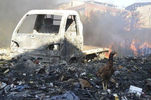 Kentsel Dönüşüm Değil Geri Dönüşüm Merkezinde Yangın Paniği