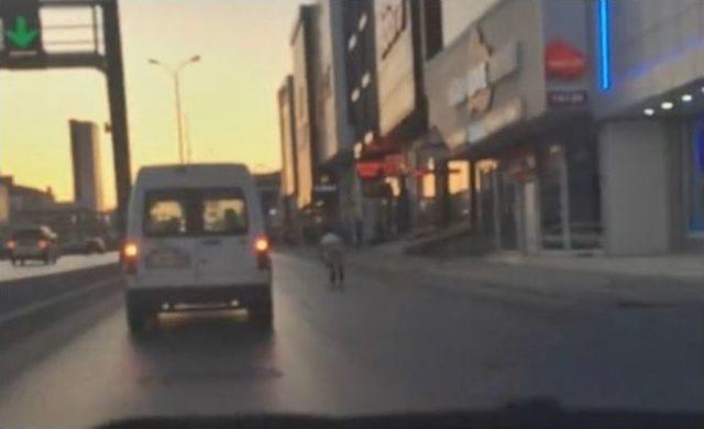 Patenci Gencin Trafikte Ölümle Dansı