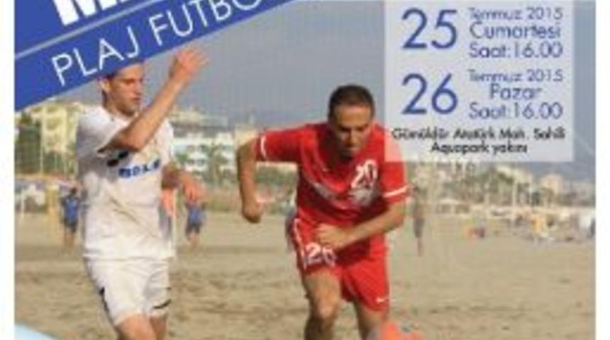 Menderes&rsquo;te Plaj Futbol Turnuvası