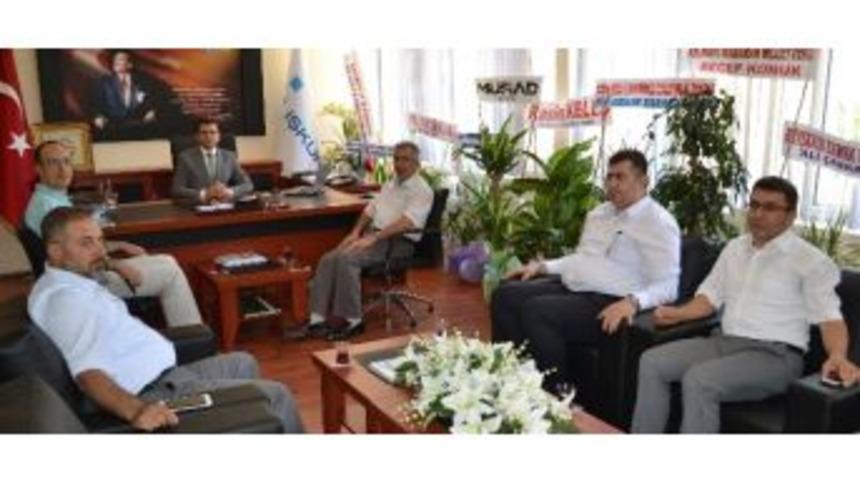 Başkan Şimşek&rsquo;ten Keleş&rsquo;e Ziyaret