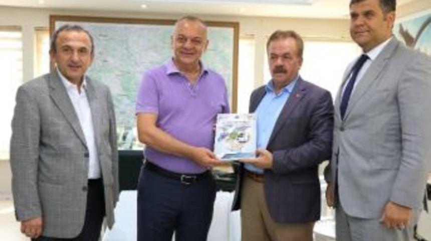 Mtso Başkanı Erbil, Başkan Erg&uuml;n&rsquo;&uuml; Ziyaret Etti